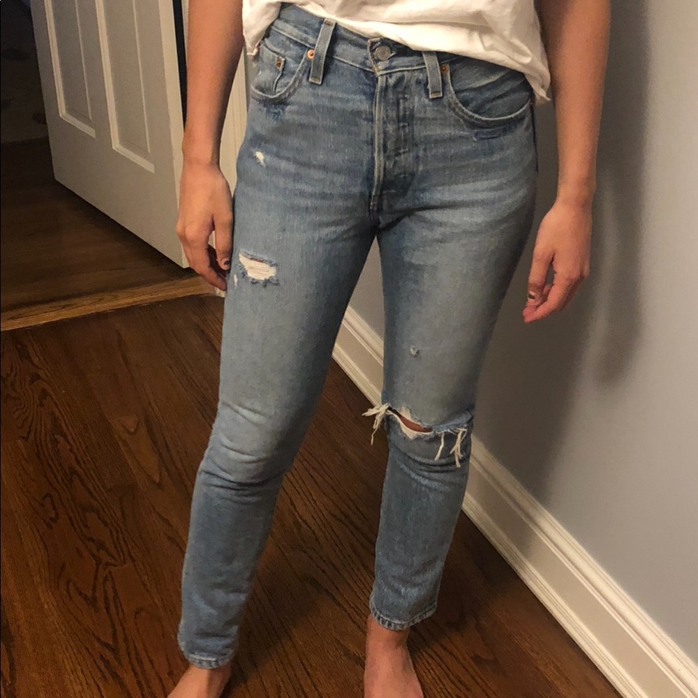 Levi’s 501 skinny jeans